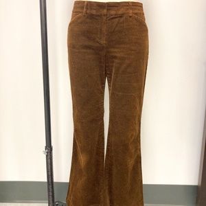 Theory Brown Corduroy boot-cut jeans size 8